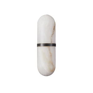 Melange Pill Form Alabaster Wall Light