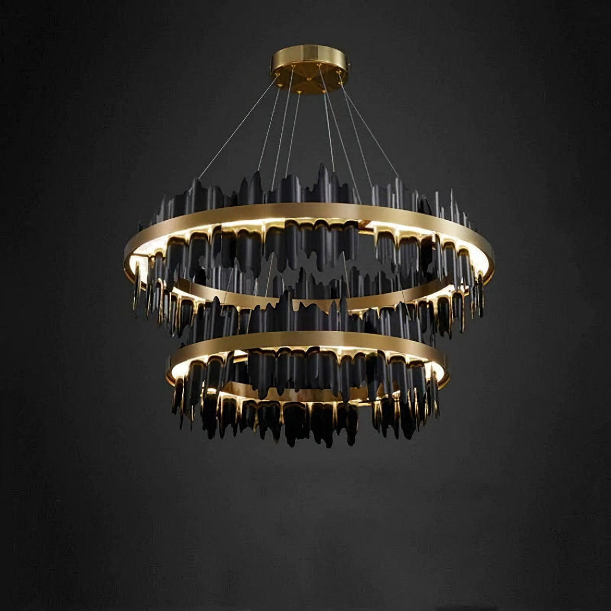 Midnight Shadow Chandelier