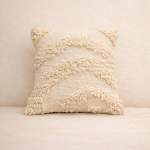 Miguel Wool Pillow Cover by Diego Olivero Studio