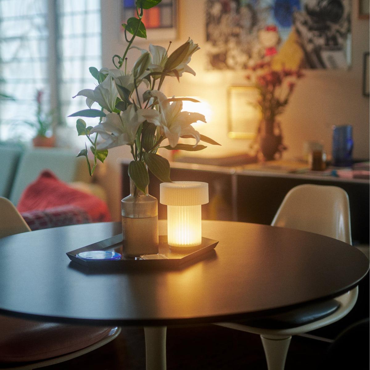 Cordless Mini Drum Lamp