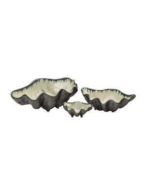 Mint and Charcoal Sea Clam Bowl