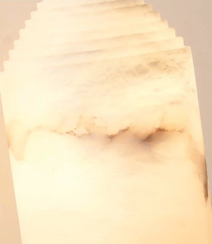 Modern Alabaster Babel Table Lamp