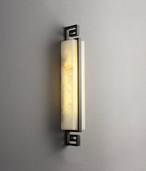 Modern Alabaster Copper Wall Lamp