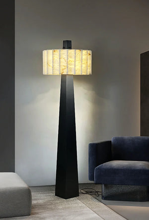 Alabaster Grandeur Floor Lamp