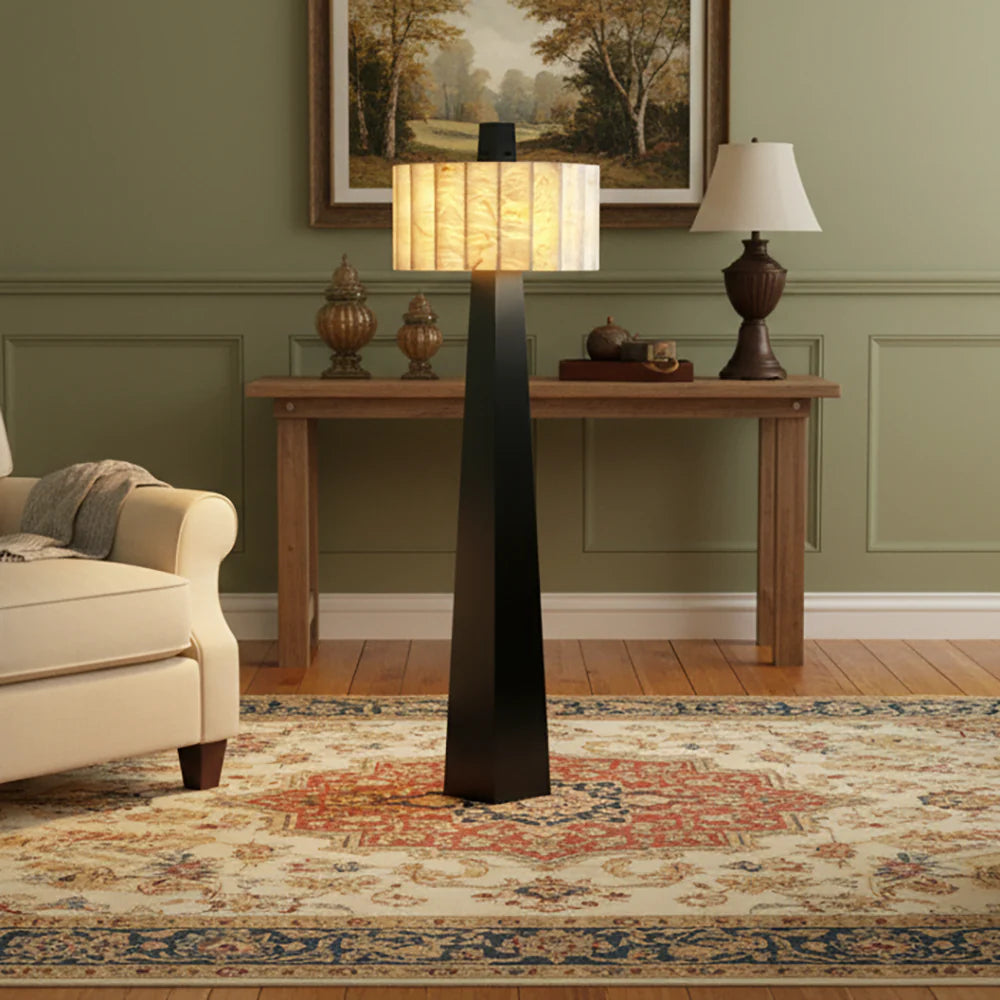 Alabaster Grandeur Floor Lamp