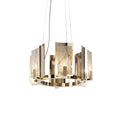 Modern Alabaster Jessie Round Chandelier