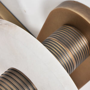 Modern Alabaster Round Wall Lamp