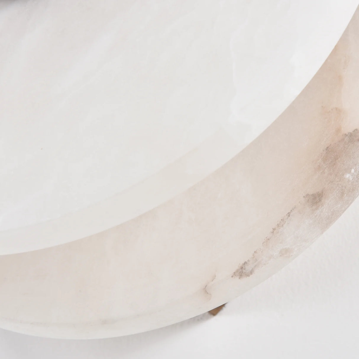 Modern Alabaster Round Wall Lamp