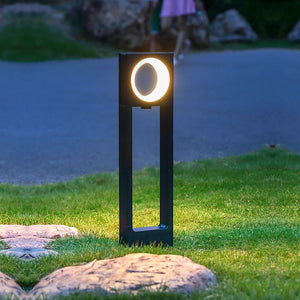 Modern Black Molde Garden Outdoor Light