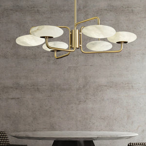 Modern Chinese Marble Chandelier