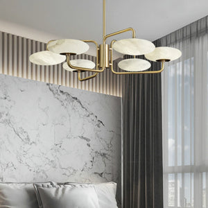 Modern Chinese Marble Chandelier