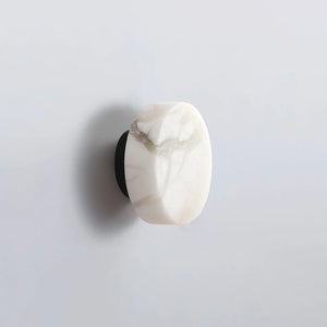 Domino A Cylindrical Alabaster Wall Light