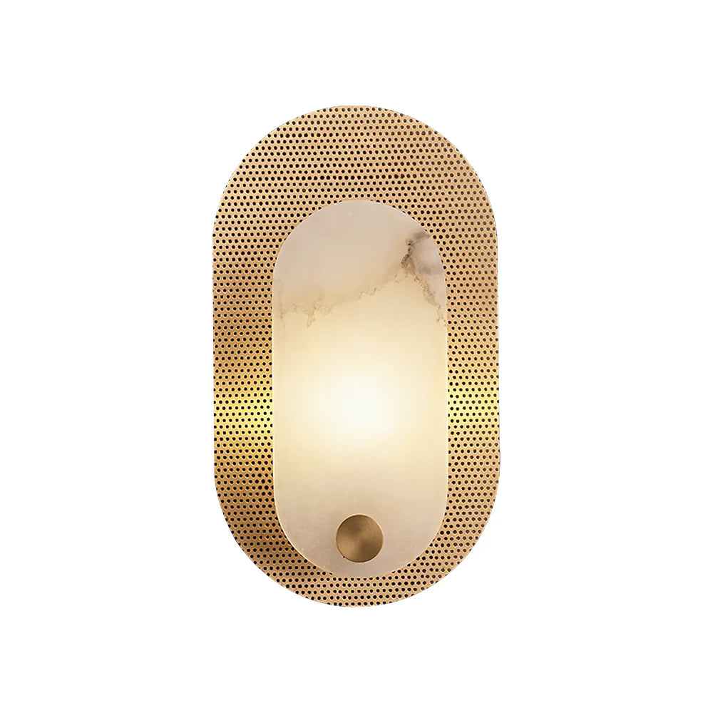 Modern Harlan Alabaster Wall Light
