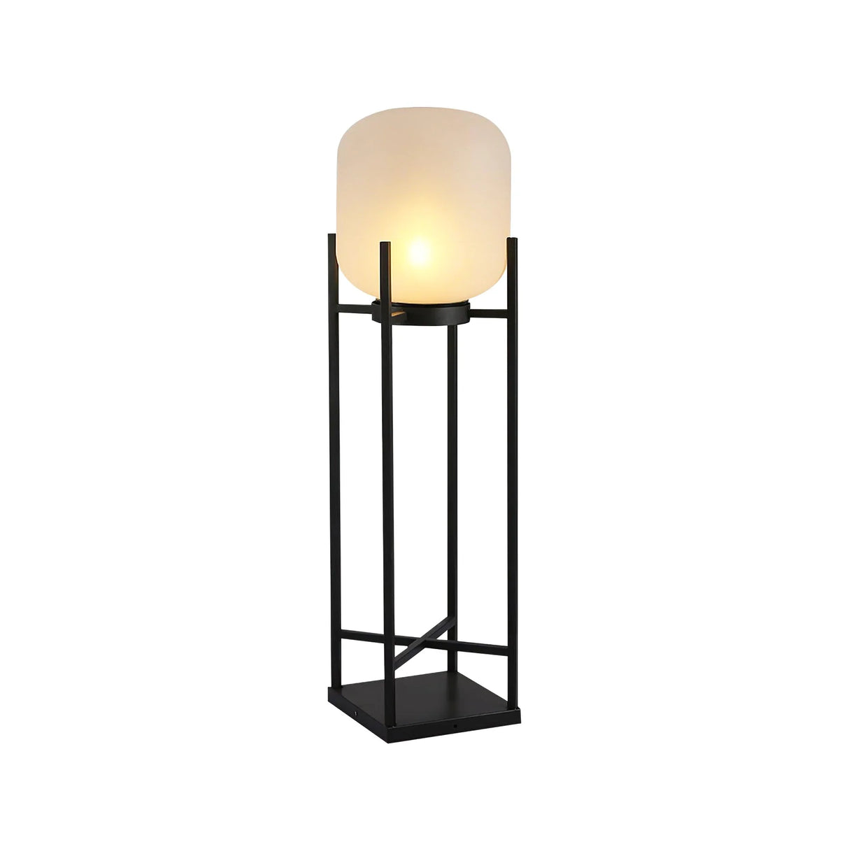 Modern Lantern Outdoor Floor Lamp