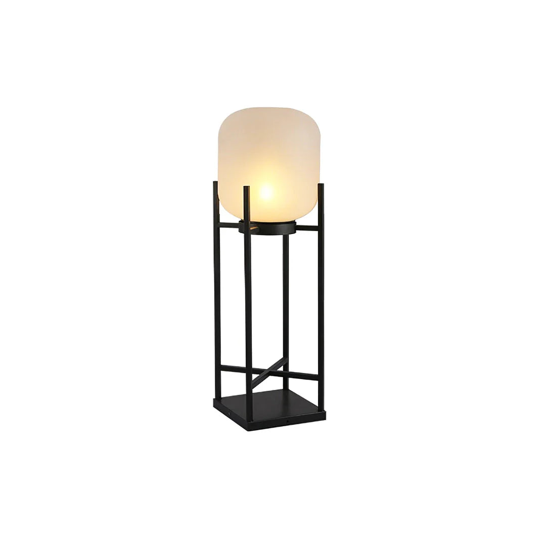 Modern Lantern Outdoor Floor Lamp