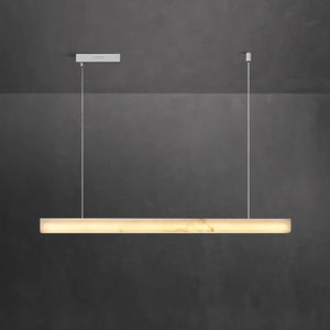 Modern Linear Alabaster Pendant Light