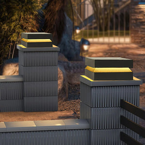 Solaris Square Post Outdoor Light