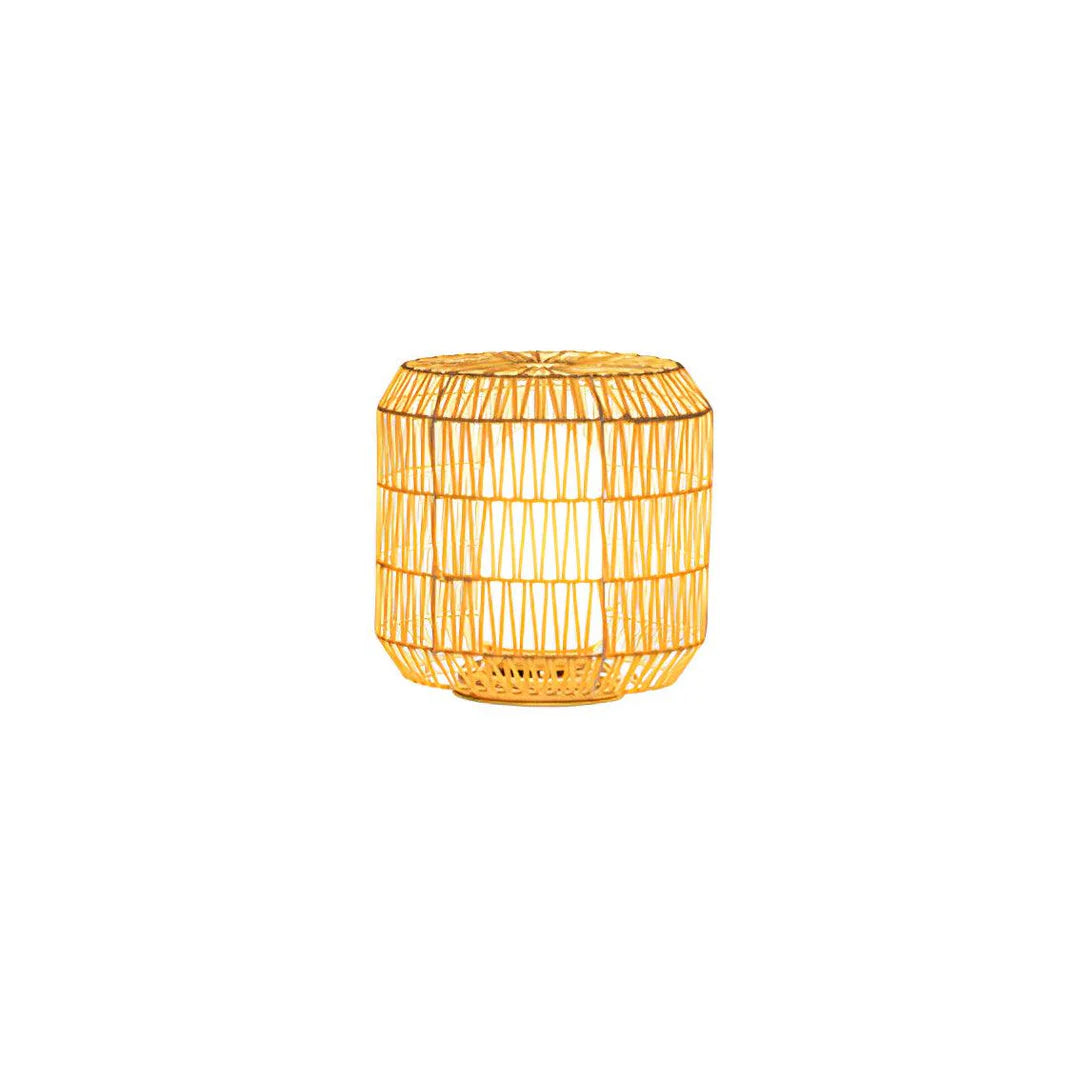 Modern Woven Rattan Outdoor Lamp