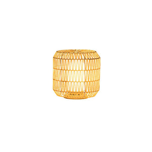 Modern Woven Rattan Outdoor Lamp