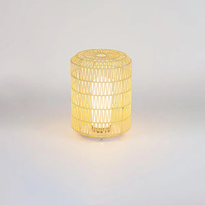 Modern Woven Rattan Outdoor Lamp