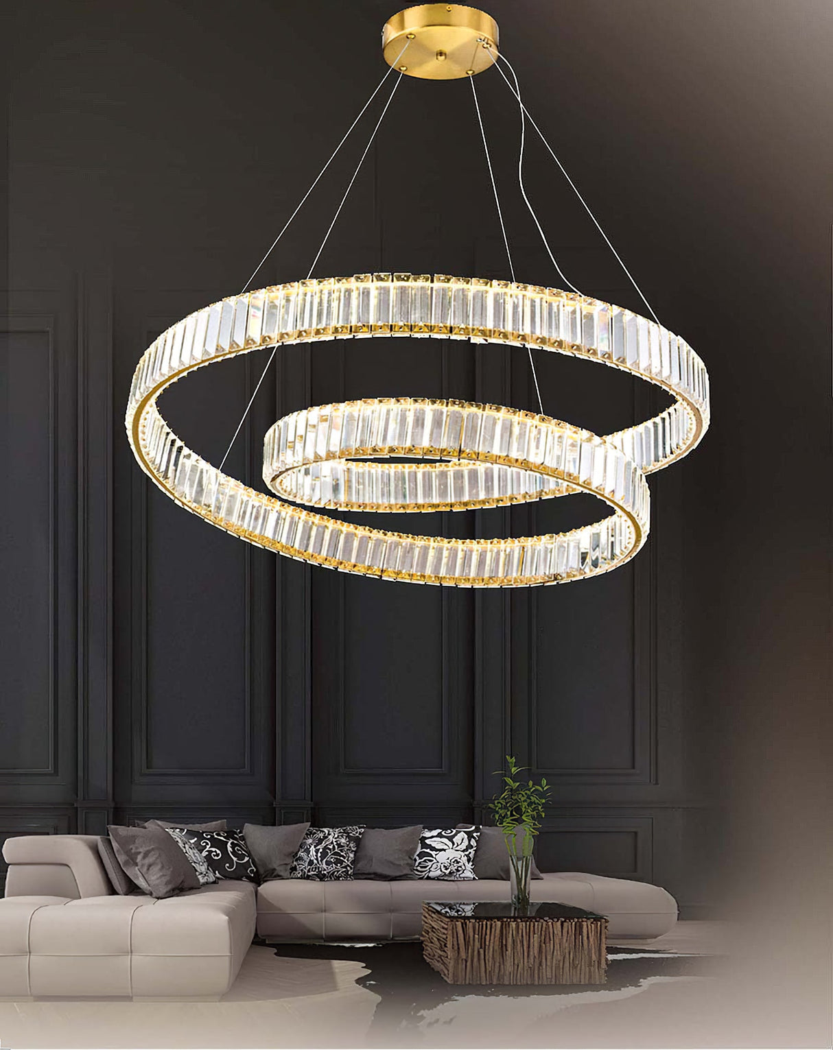 Modern LED Crystal Chandeliers