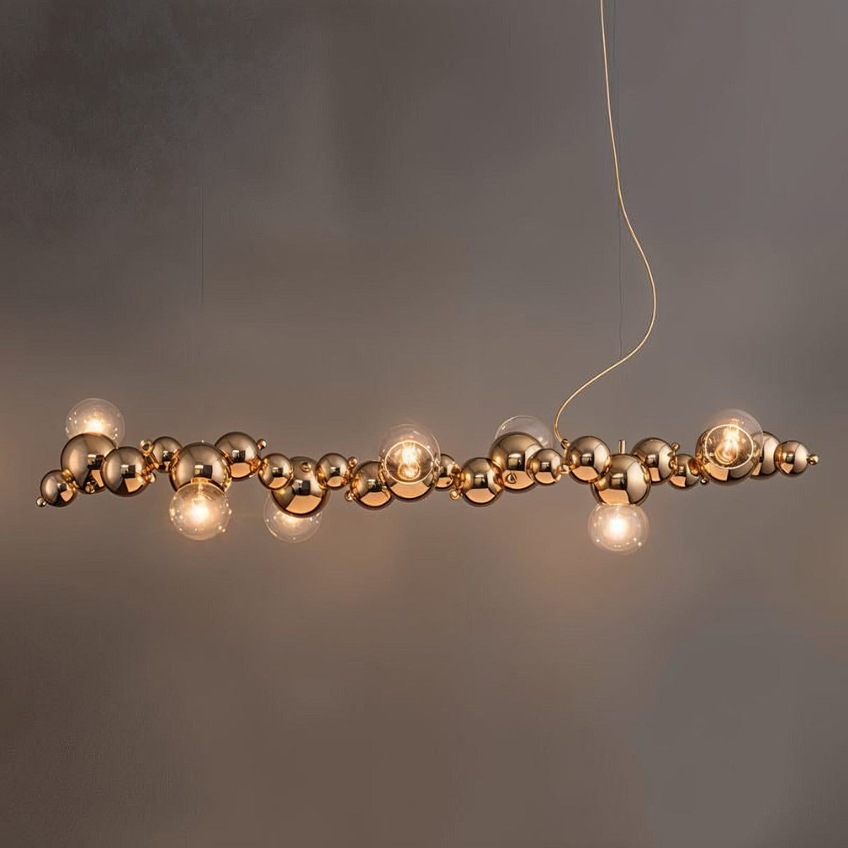 Molecules Chandelier