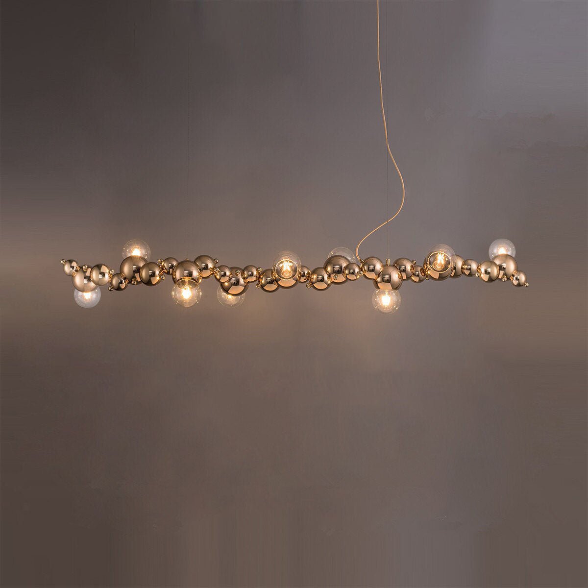 Molecules Chandelier