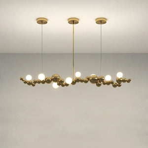 Molecules Chandelier