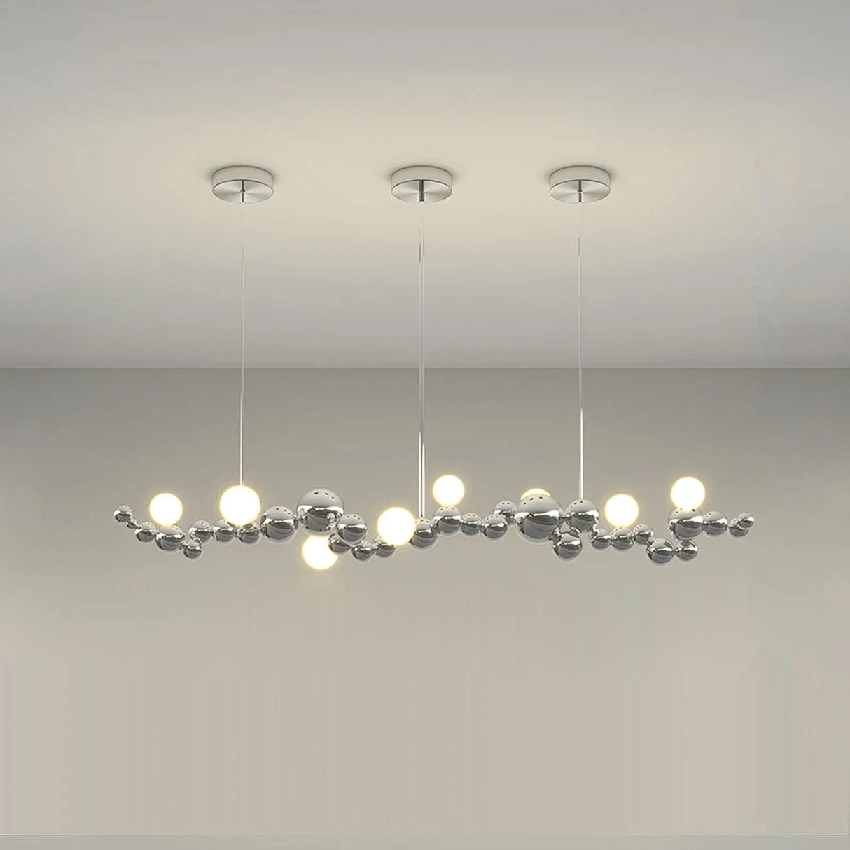 Molecules Chandelier
