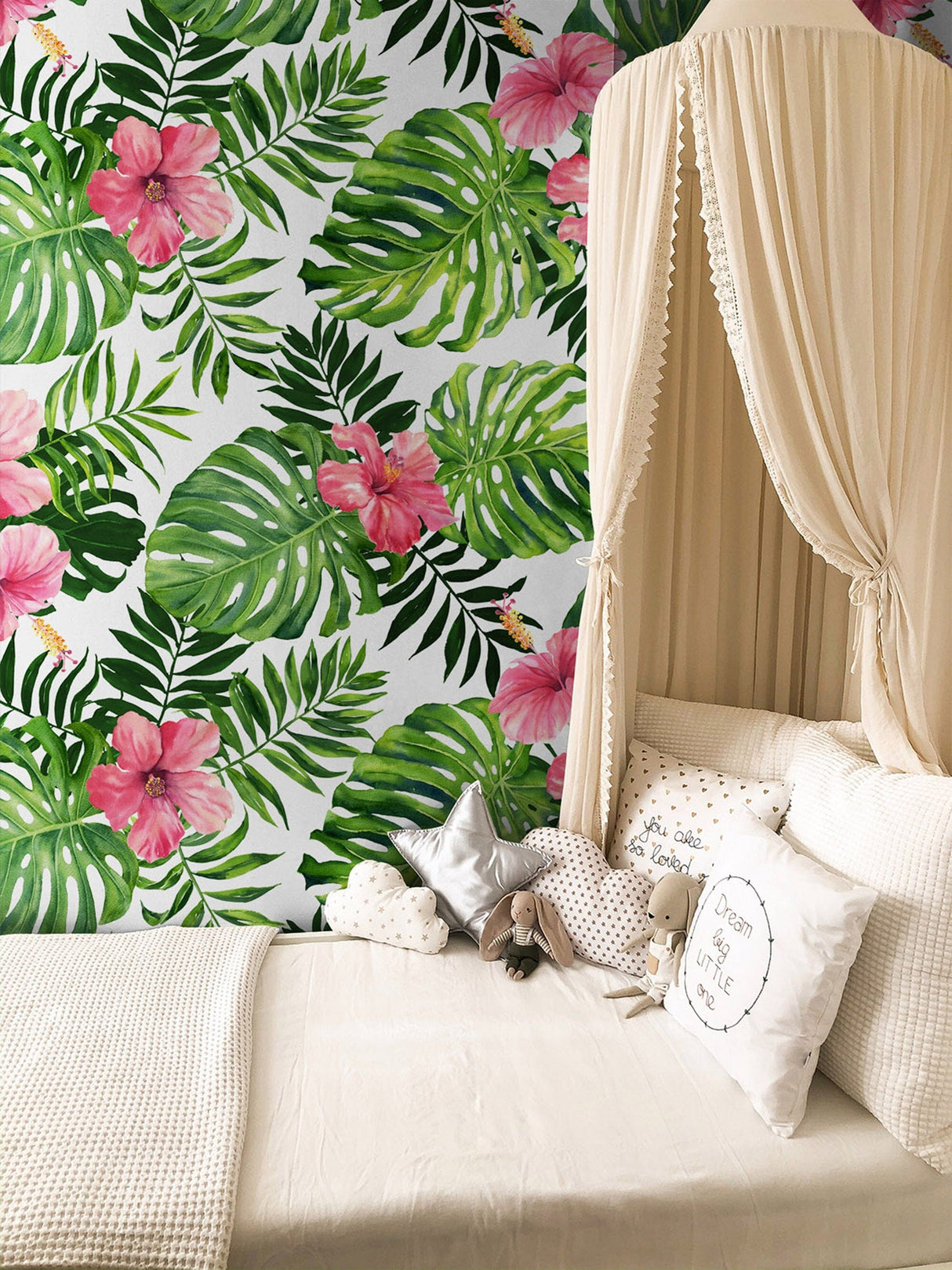 Pink Hibiscus Flower Wallpaper