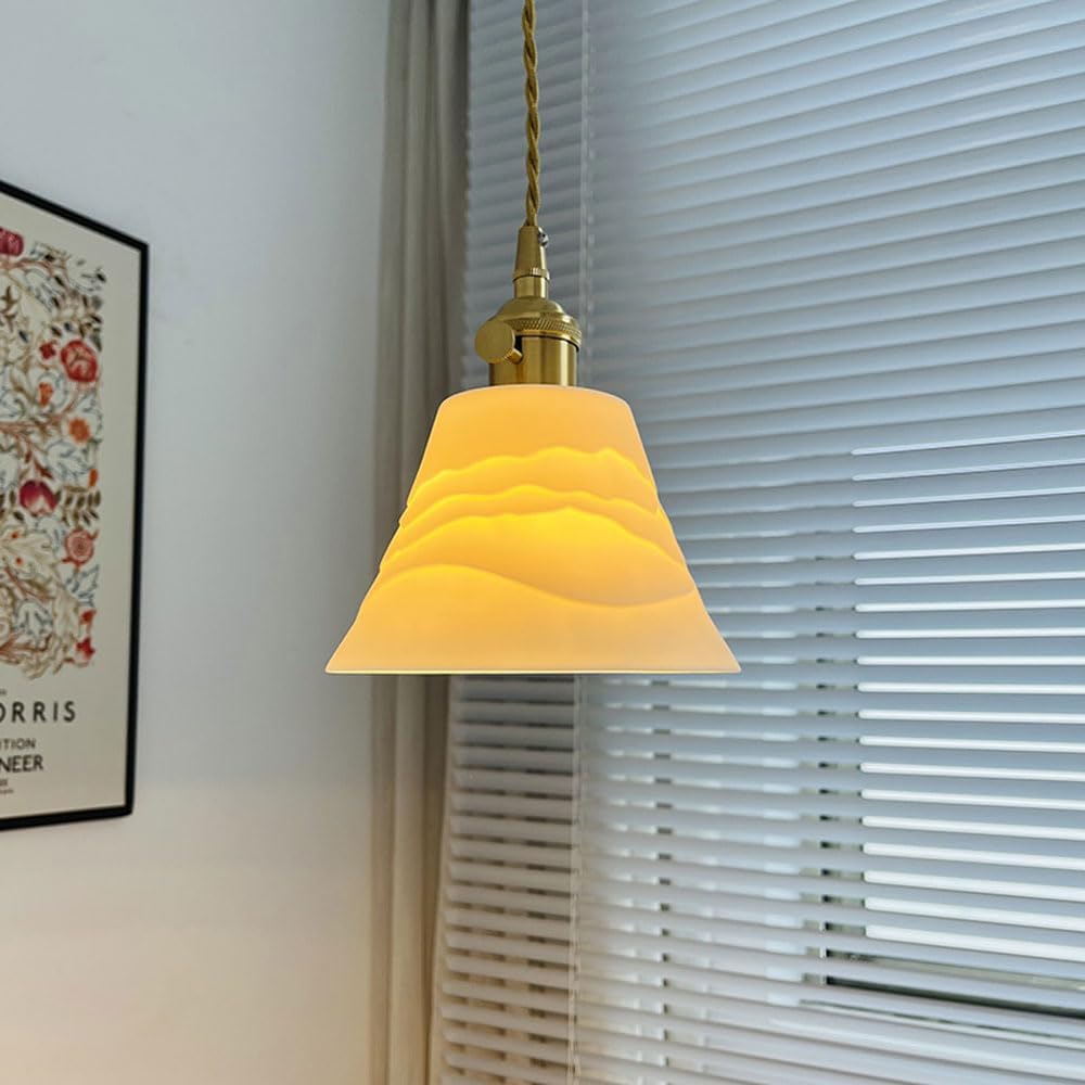 Mountains Shadow Ceramic  Pendant Lamp