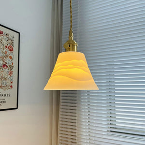 Mountains Shadow Ceramic  Pendant Lamp