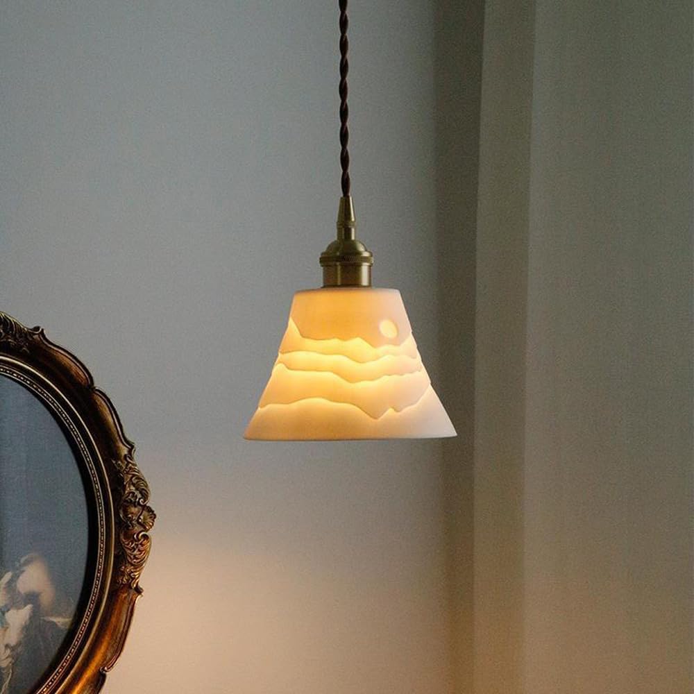 Mountains Shadow Ceramic  Pendant Lamp