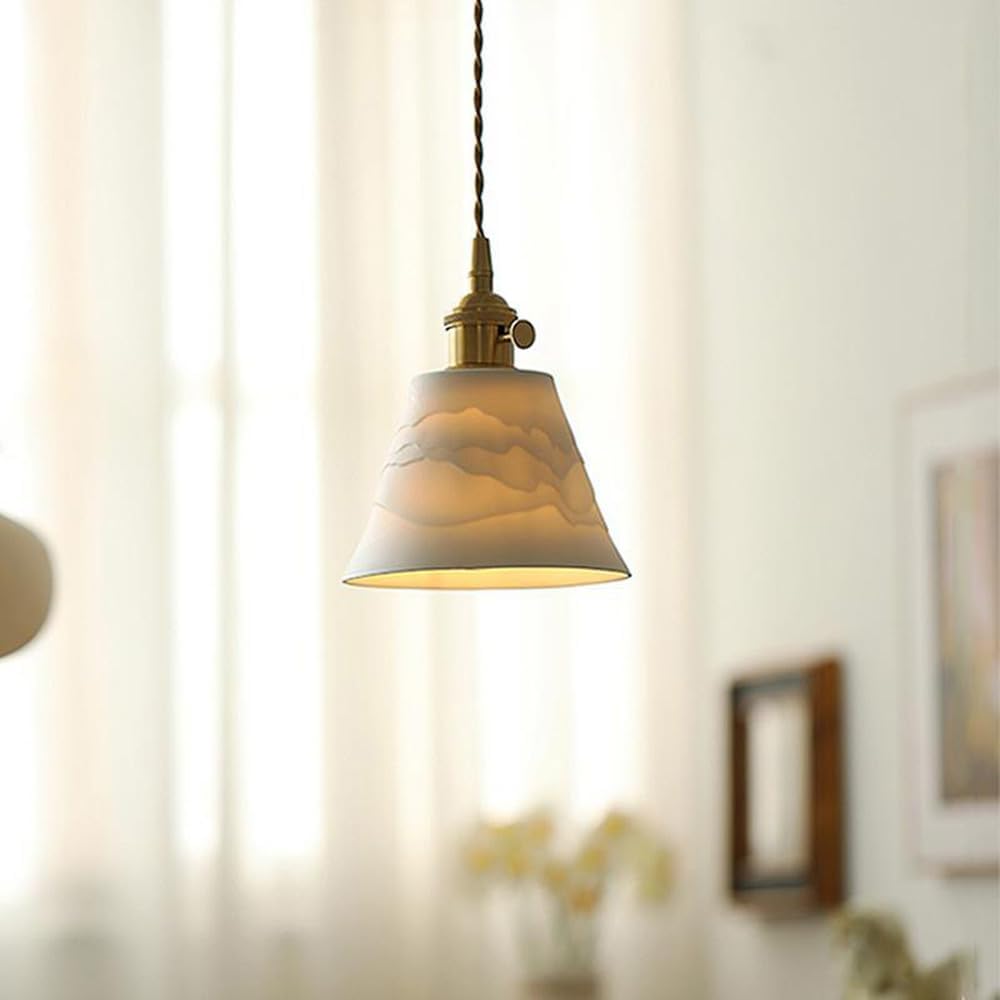 Mountains Shadow Ceramic  Pendant Lamp