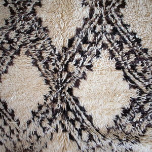 Riva Vintage Moroccan Beni Ourain Rug | 6' x 9'6"