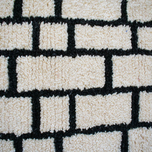 Contemporary Moroccan Mini Rug | 2' x 3'2"