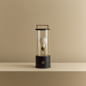 The Muse Portable Lamp in Hackles Black