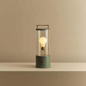 The Muse Portable Lamp in Pleasure Garden Green