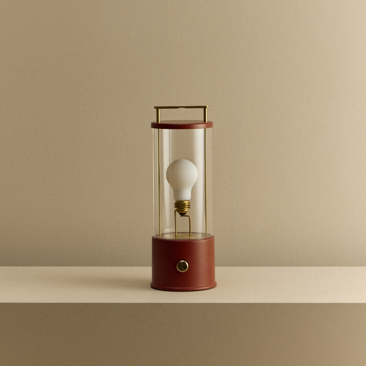 The Muse 1.0 Portable Lamp in Pomona Red
