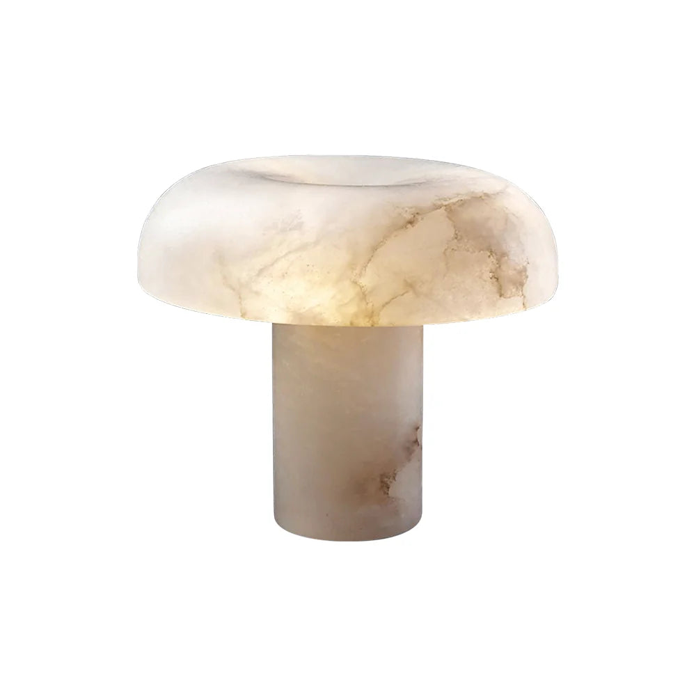Mushroom Type Alabaster Table Lamp
