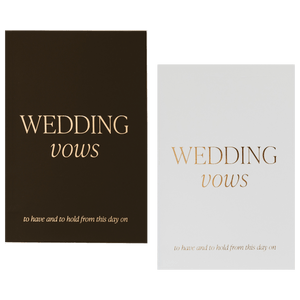 Wedding Vows Journal