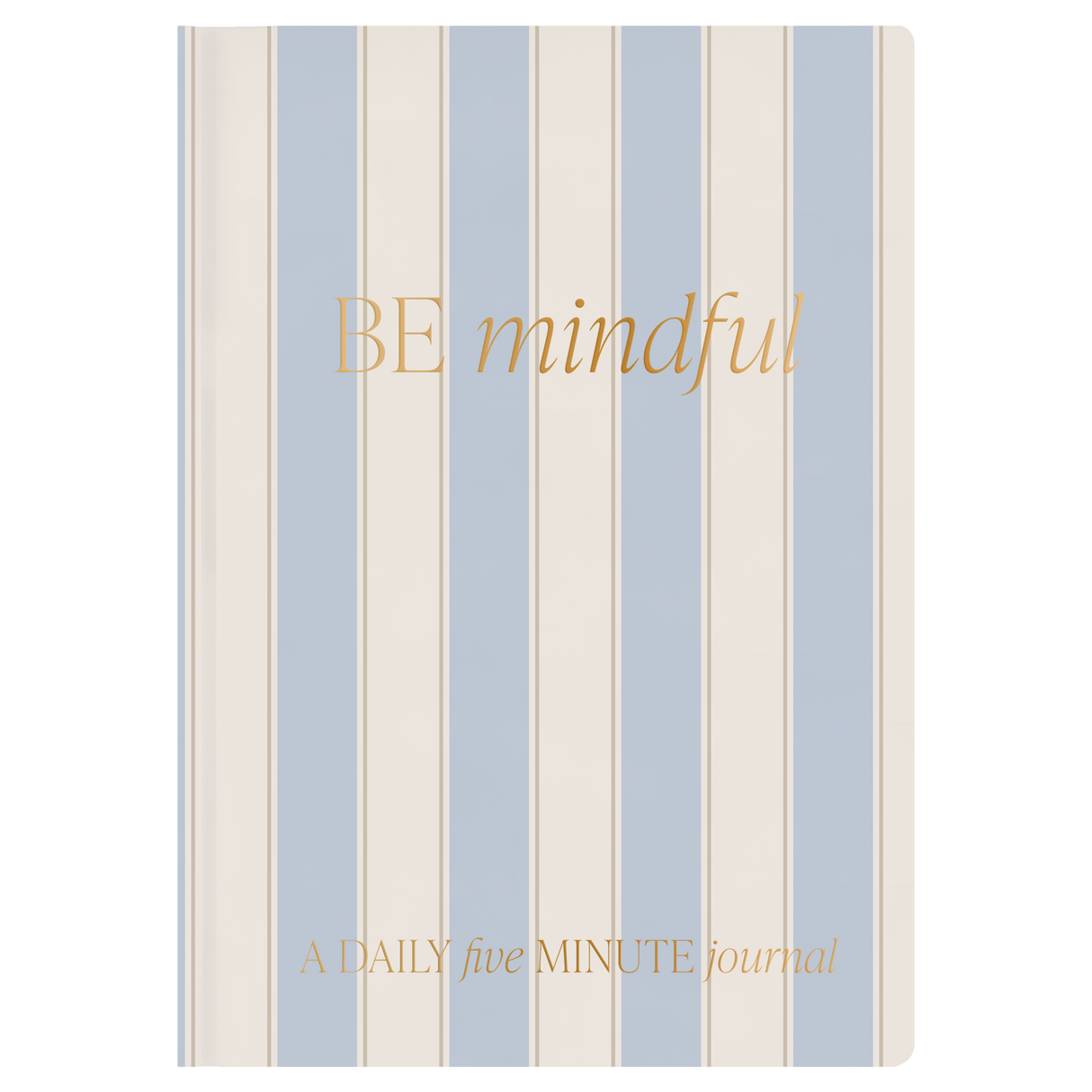 Be Mindful Striped Journal