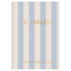 Be Mindful Striped Journal
