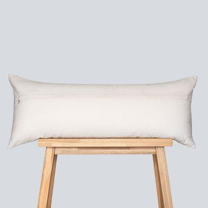 Mori Floral Block Printed Pillow Cover | Sage Green | Long Lumbar