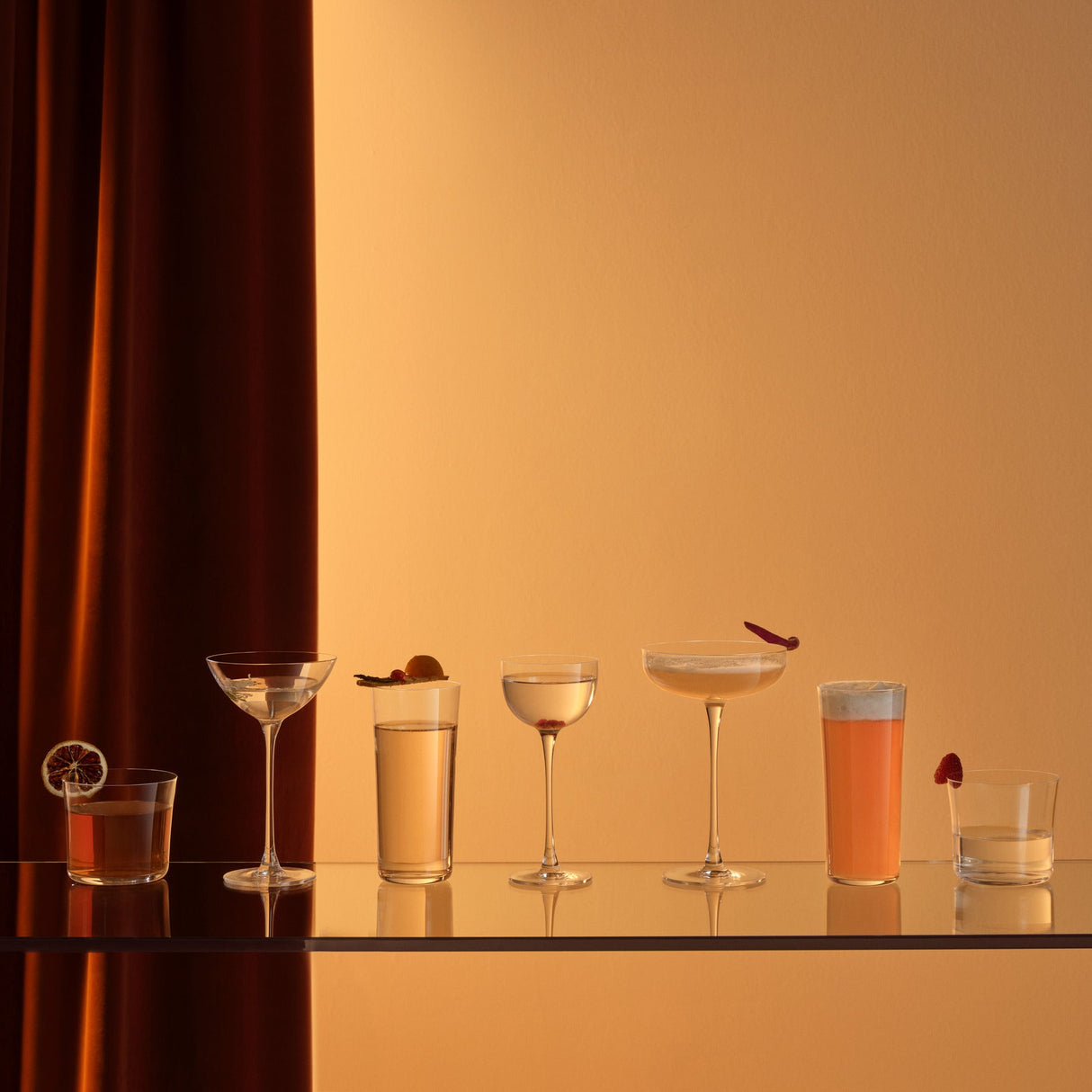 Savage Set of 4 High Ball Glasses