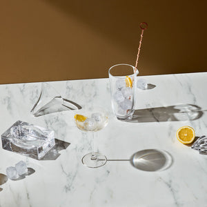 Hepburn Mixing Glass with Metal Stirrer