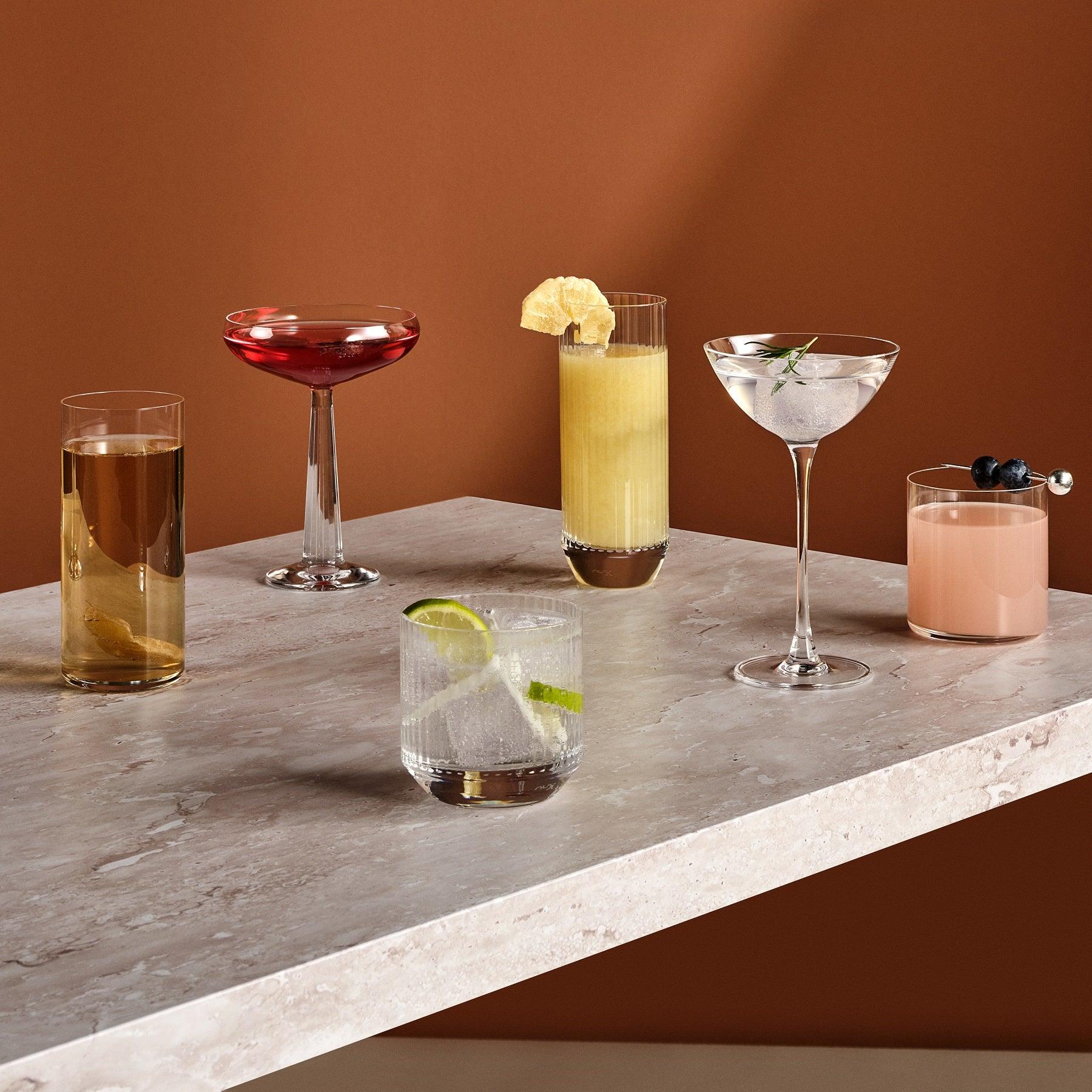 Nude Finesse Grid Whisky Glass - Thumbnail 2