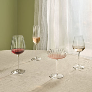 Round Up Set of 2 Red wine glasses