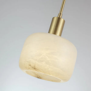 Natural Alabaster Small Pendant Light