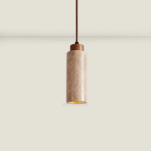 Natural Travertine GLigEt Pendant Light